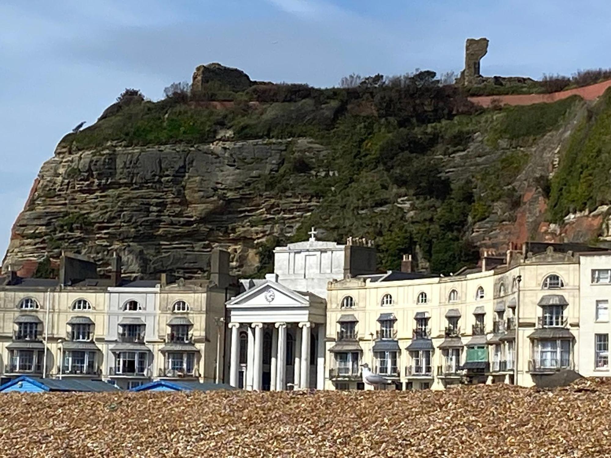 Period Sea View Flat In Hastings 아파트 외부 사진